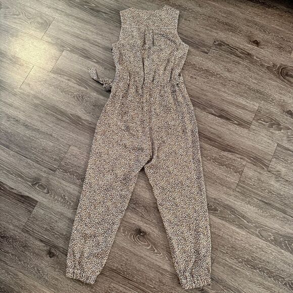 Banana Republic Tencel Leopard Jumpsuit - Picture 8 of 9